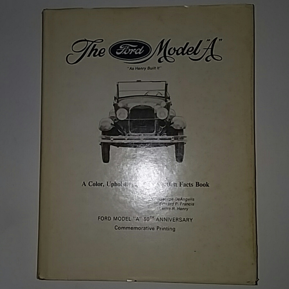 Book - The Model "A" as Henry Built it